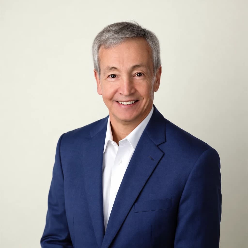 Dr. Tom DePaoli in a blue jacket