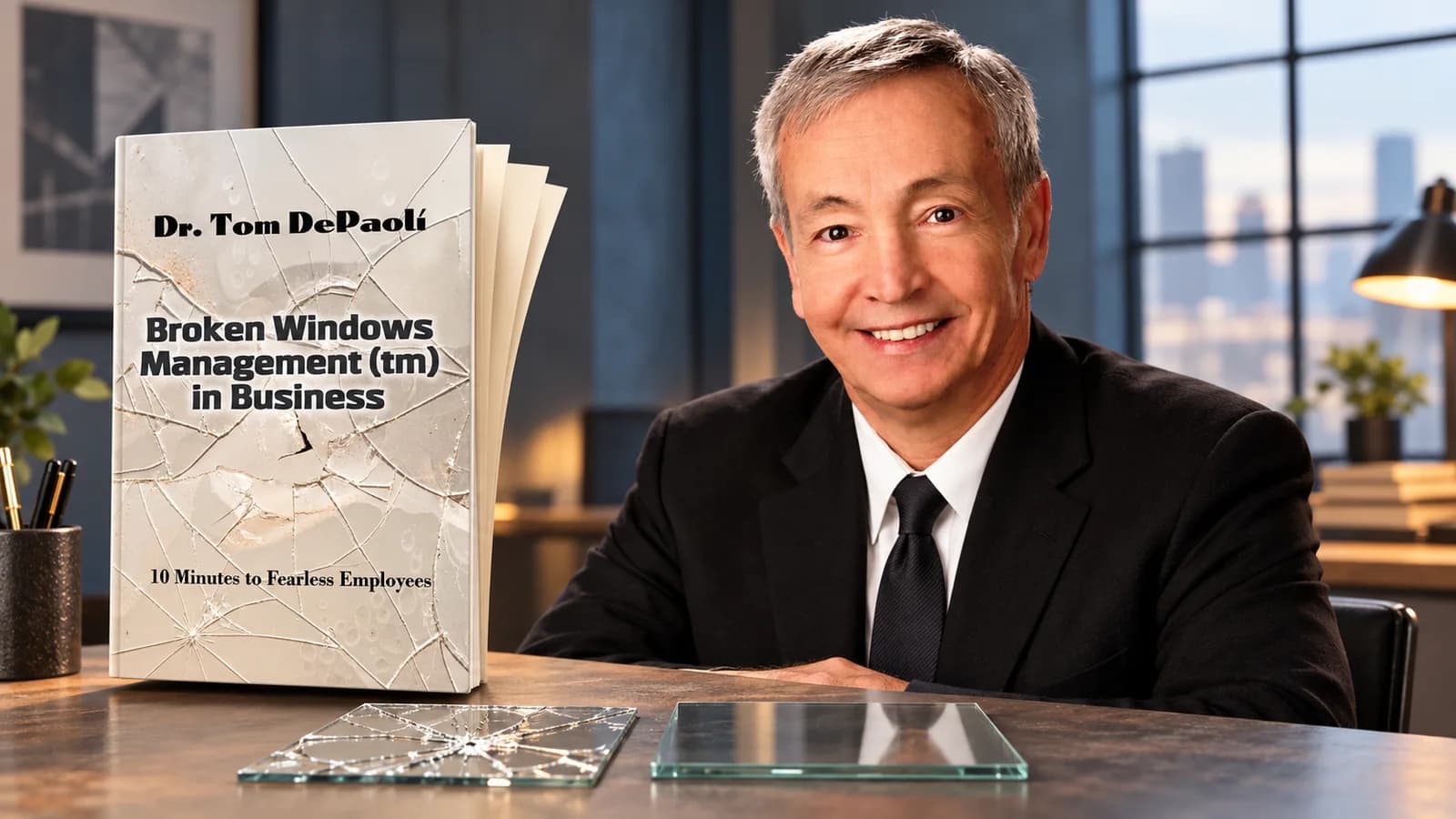 Broken Windows Management in Business presentation cover